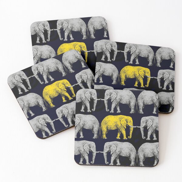 Item preview, Silver & Gold Elephants designed and sold by OBJETDART.