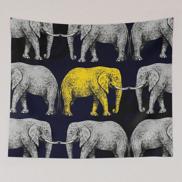 Item preview, Silver & Gold Elephants designed and sold by OBJETDART.