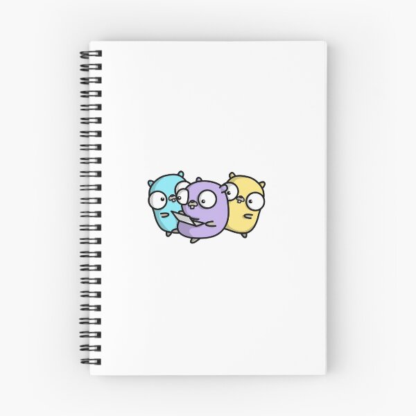 Item preview, Golang gopher friends designed and sold by leesander.