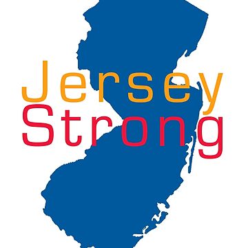 Jersey Strong Essential T-Shirt for Sale by Scott Dovey