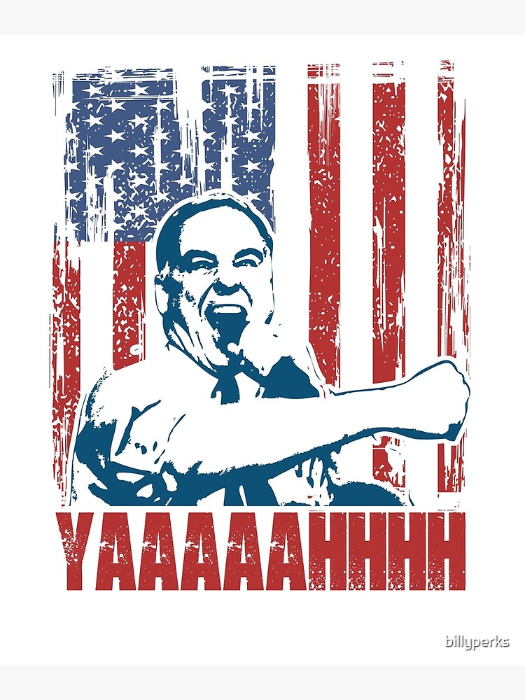 “Howard Dean Funny 2004 Campaign Political Meme Dean Scream” Greeting