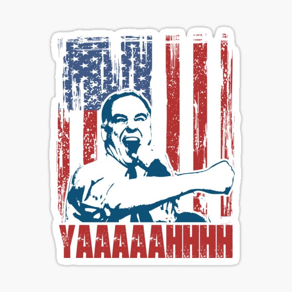 Vista previa del artículo con la obra «Howard Dean Funny 2004 Campaña Política Meme Dean Scream», diseñado y vendido por billyperks.