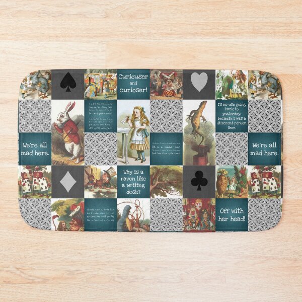 Item preview, patchwork alice's adventures in wonderland designed and sold by Mister Mipsy.