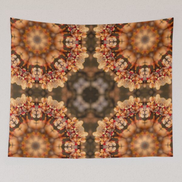 Item preview, Brown and orange abstract pattern ornament Seamless Spring  designed and sold by Olga Chetverikova.