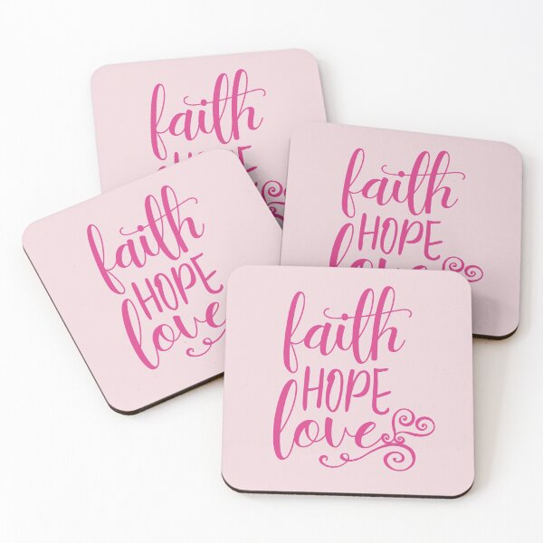 Item preview, Pink Faith Hope Love designed and sold by Bravenity.