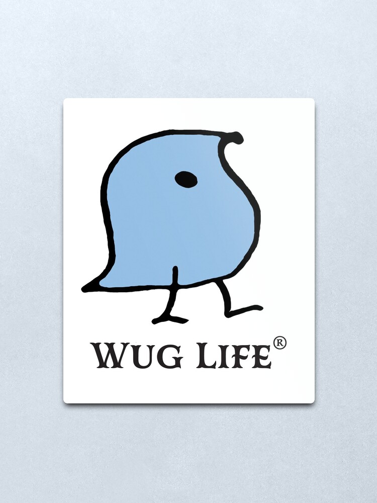 Alternate view of Wug Life Metal Print