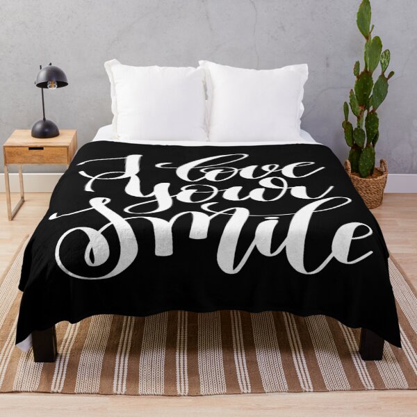 Item preview, I Love Your Smile Inspirational Quotes designed and sold by ProjectX23.