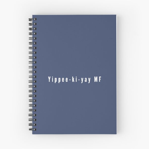 Item preview, Yipee-ki-yay MF! designed and sold by Mona Bijjani.