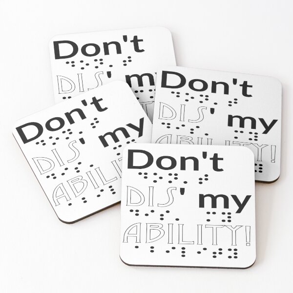 Item preview, Don't Dis' My Ability Gifts For A Blind Person designed and sold by tshirtworld.