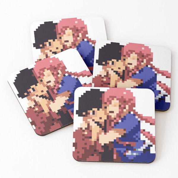 Item preview, Mirai Nikki - 8bit hug designed and sold by iamnikki.
