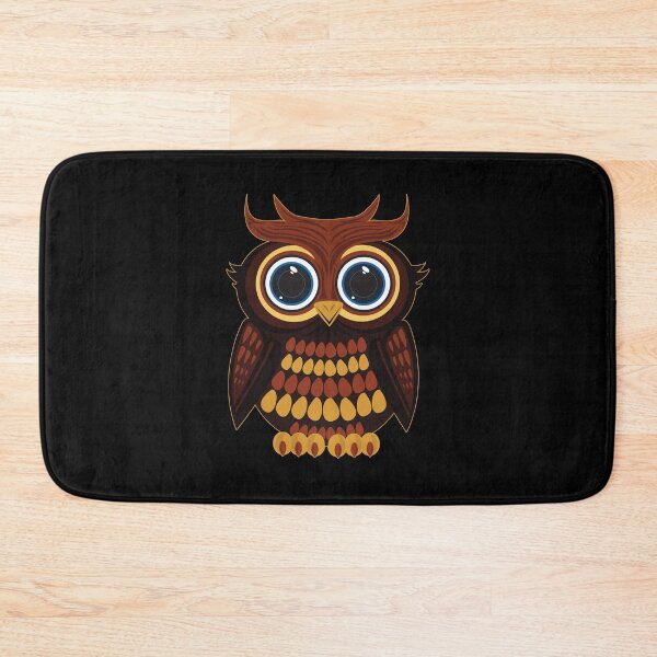 Item preview, Friendly Owl - Black designed and sold by Adamzworld.