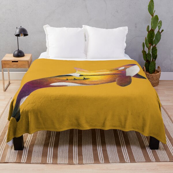 Item preview, Sunset Silhouette Orca designed and sold by ArtyOrca.