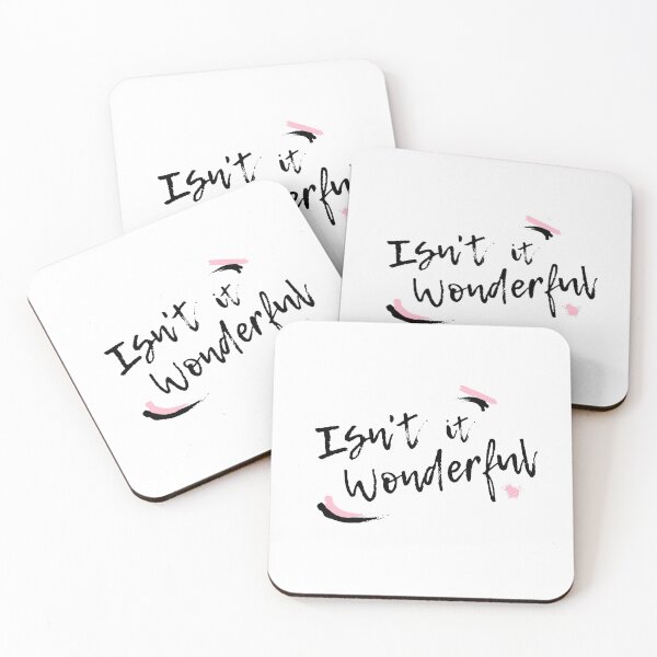 Item preview, Isn't It Wonderful Law of Attraction Neville Goddard LOA Affirmation designed and sold by StoneCrowDesign.