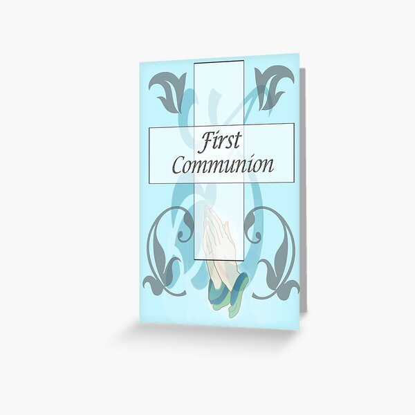First Communion Greeting Card