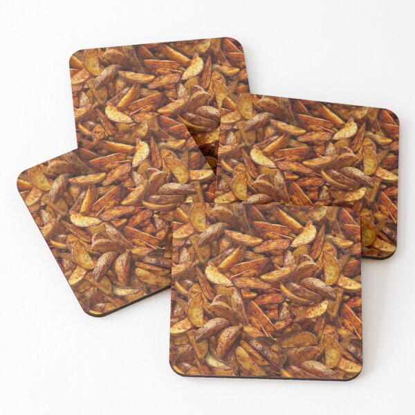 Item preview, Steak Fries Seamless Pattern designed and sold by GroovyRaffRaff.