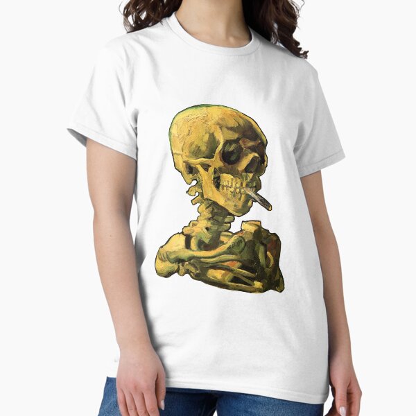 Item preview, Vincent Van Gogh - "Skull of a Skeleton with Burning Cigarette" designed and sold by Courier Design.