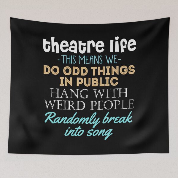 Item preview, Theatre Life designed and sold by Visualsplendors.