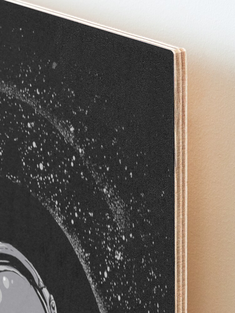 Alternate view of Black Hole Mounted Print