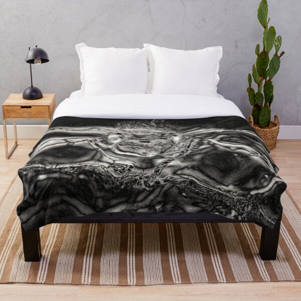 Spectral Darkness 5 Throw Blanket