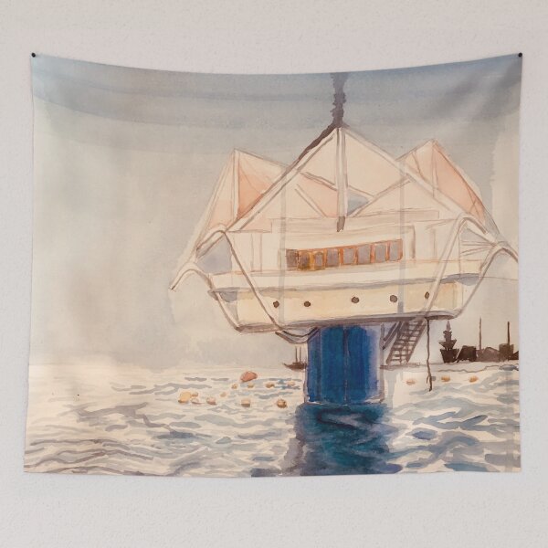 Item preview, building at sea designed and sold by Ayala Aroyo.