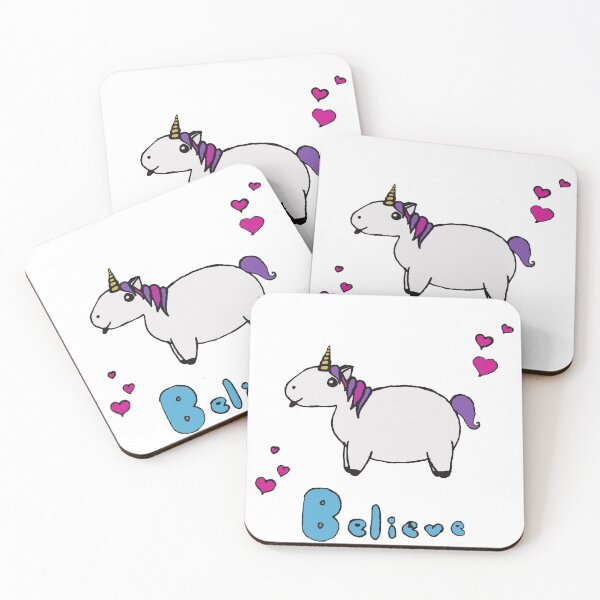 Item preview, Believe in Unicorns! designed and sold by LuxPNSilva.