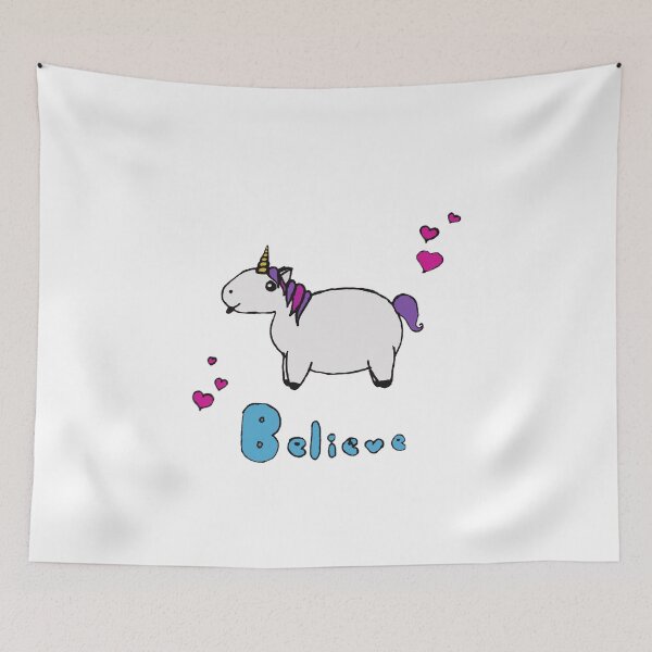 Item preview, Believe in Unicorns! designed and sold by LuxPNSilva.