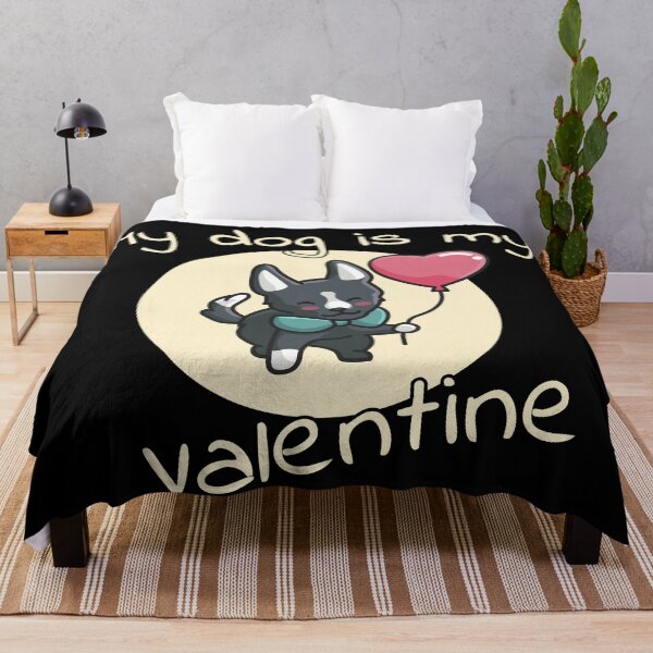Artikelvorschau, My dog is my valentine - valentines day design entworfen und verkauft von Tahuverian.