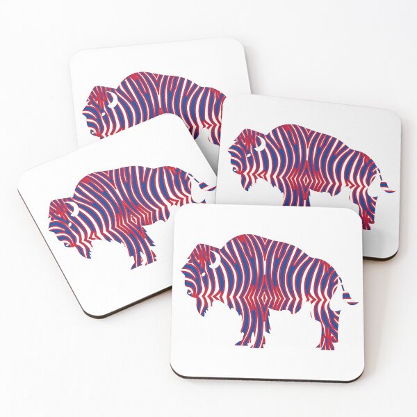 Item preview, Zebra stripe Buffalo New York Bison designed and sold by ScapegoatPrints.