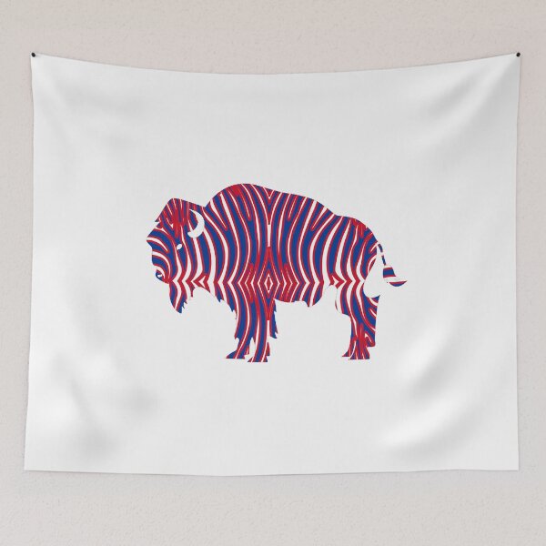 Item preview, Zebra stripe Buffalo New York Bison designed and sold by ScapegoatPrints.