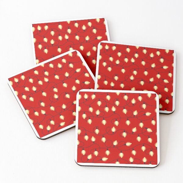 Item preview, Warm Red Christmas Lights designed and sold by Color Me F*@k!ng Happy.