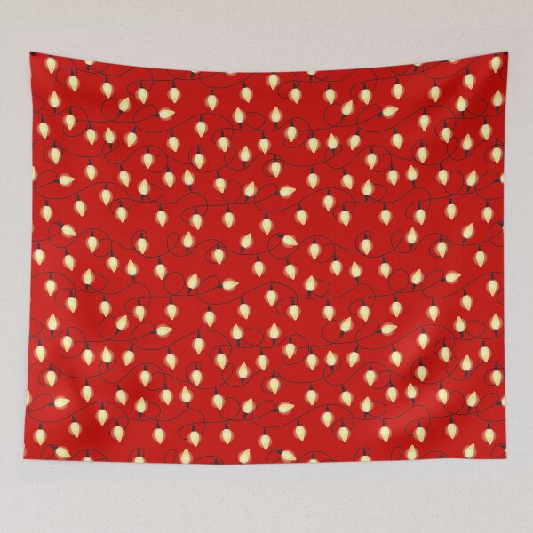 Item preview, Warm Red Christmas Lights designed and sold by Color Me F*@k!ng Happy.