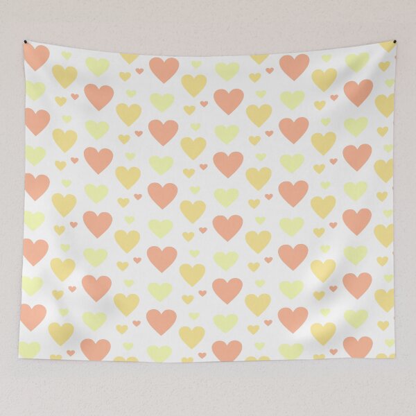 Item preview, yellow hearts designed and sold by chricket.