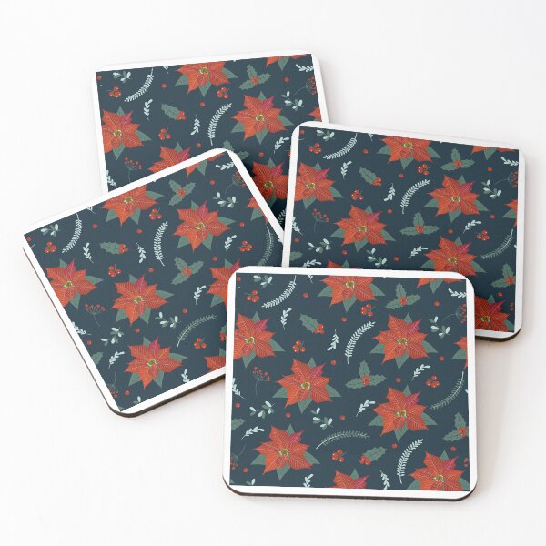 Item preview, Christmas Poinsettia designed and sold by Color Me F*@k!ng Happy.