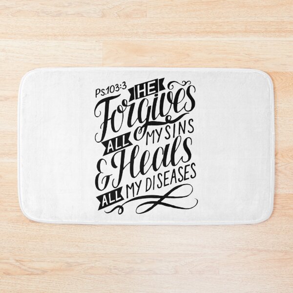 Item preview, Psalm 103:3 He Forgives All My Sins And Heals All My Diseases designed and sold by ProjectX23.