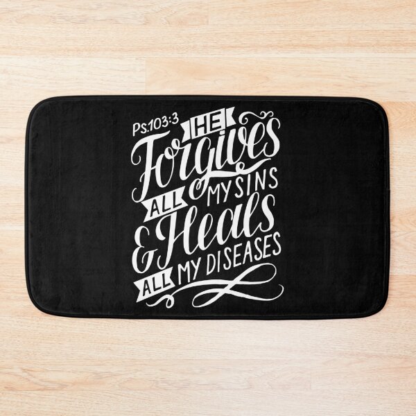 Item preview, Psalm 103:3 He Forgives All My Sins And Heals All My Diseases designed and sold by ProjectX23.