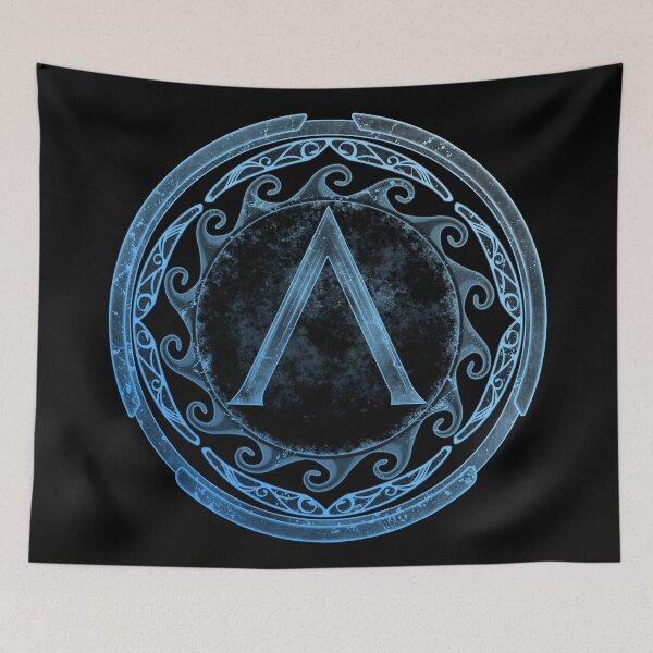 Item preview, Sparta Lambda symbol designed and sold by NicGrayGraphic.