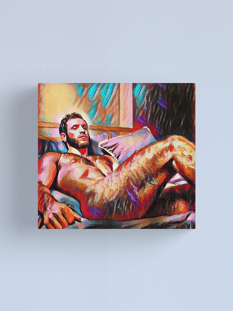 Alternate view of Naked Regret Canvas Print