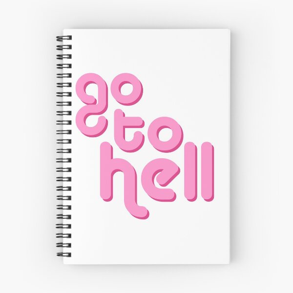 Item preview, go to hell designed and sold by Leah Cedeno.