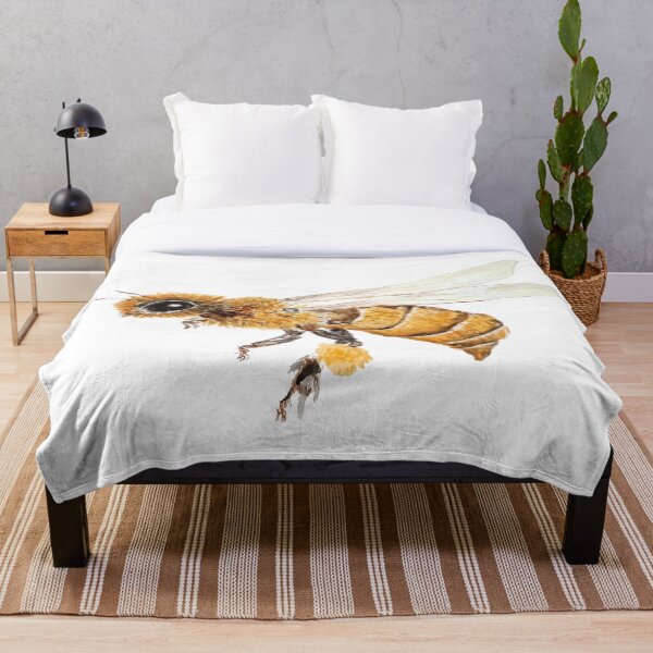 Item preview, acuarela de abeja vintage pintada a mano designed and sold by SelenePaintings .