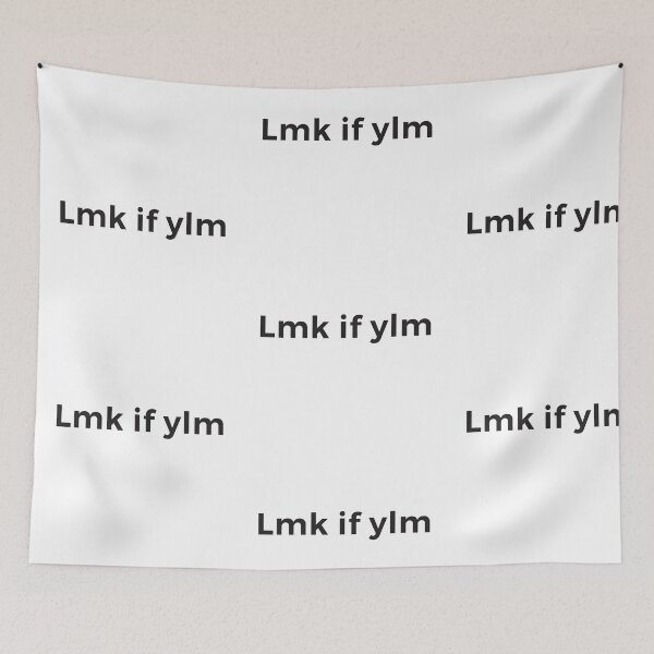 Item preview, Let me know if you love me designed and sold by Mona Bijjani.