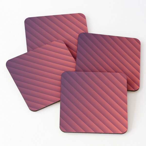 Item preview, Red Gradient stripes pattern ornament designed and sold by Olga Chetverikova.