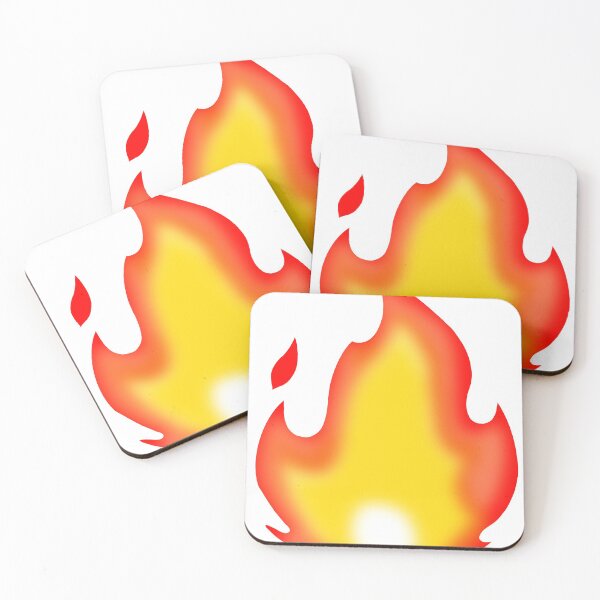 Item preview, Fire emoji  designed and sold by Createartforfun.