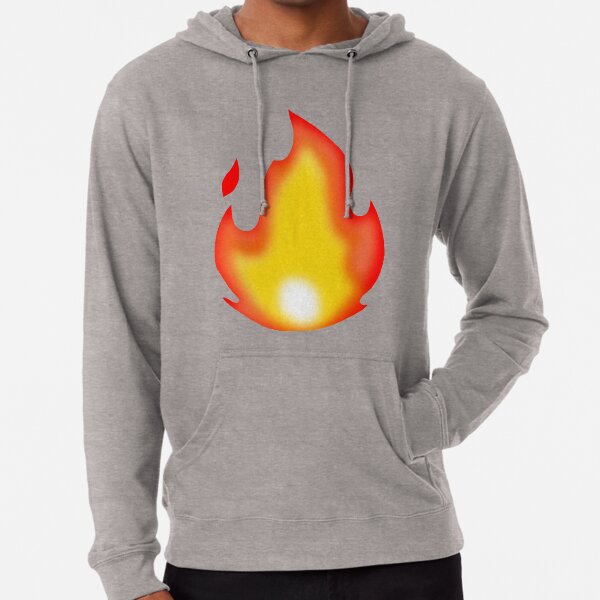 Fire top flame hoodie