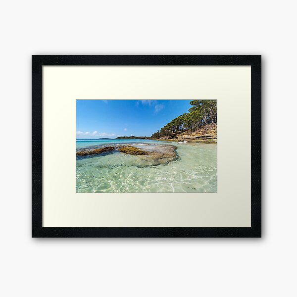 Murrays Beach Beauty Framed Art Print