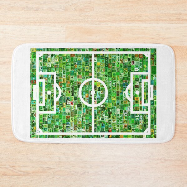 Item preview, Soccer Stamps Field designed and sold by RubenBer Art.