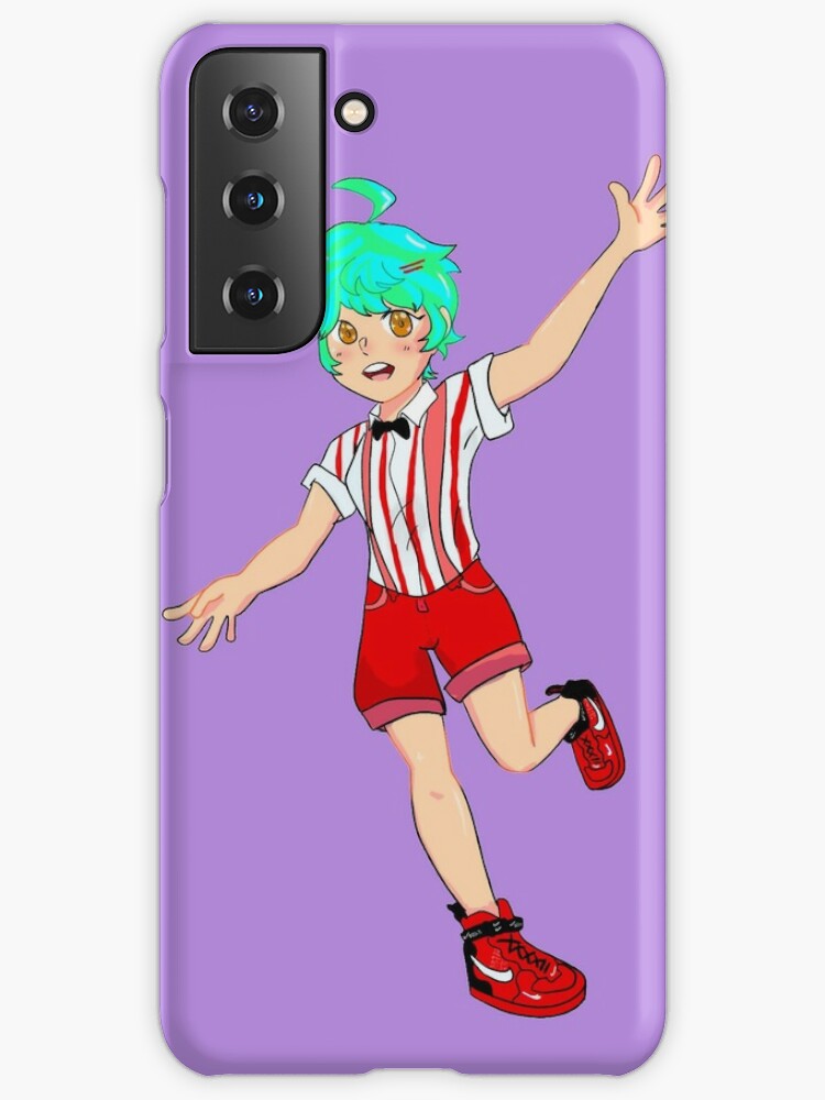 human anime boy keroppi Samsung Galaxy Phone Case