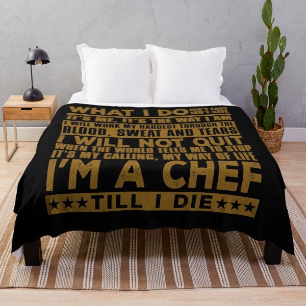 Item preview, Chef till I die designed and sold by Visualsplendors.