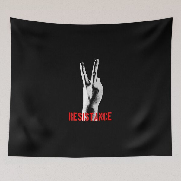 Item preview, Resistance Two Fingers designed and sold by artpirate.