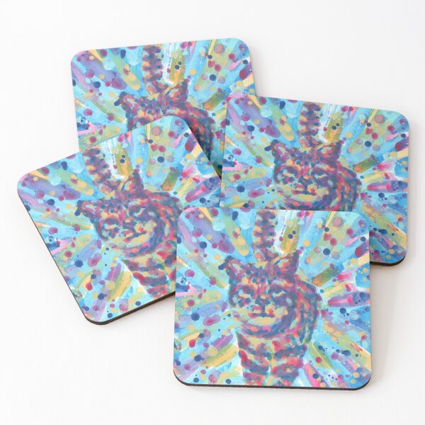 Item preview, Colorful cat designed and sold by experimentons.