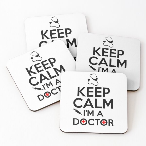 Item preview, Keep Calm I'm A Doctor designed and sold by Visualsplendors.